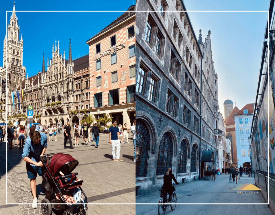 Munich Marienplatz is a stroller-friendly destination